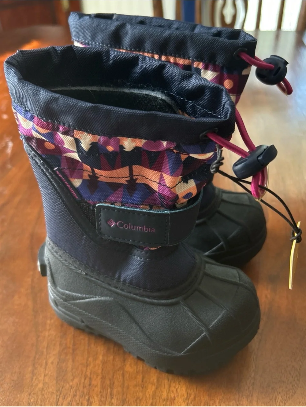 COLUMBIA POWDERBUG PLUS II WINTER SNOW BOOTS INFANT SZ 6 NEW WITHOUT BOX